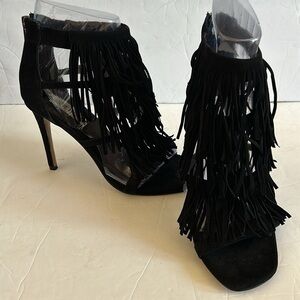 Fringe heels